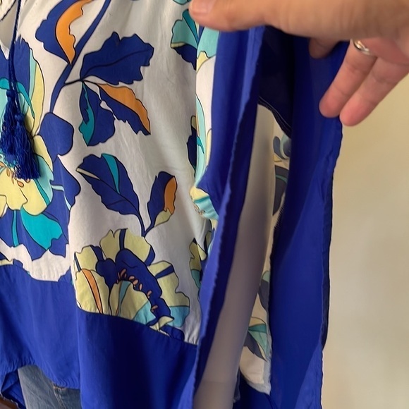 Stylus Floral Ponch Style Top. P/A1602/1 - Picture 4 of 6